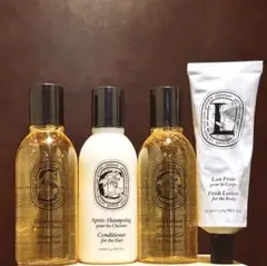 Diptyque ディップティック シャンプー.コンディショナーetc5点セット diptyque トラベルセット シャンプー コンディショナー - メルカリ