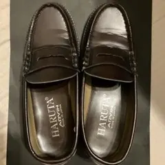 HARUTA ハルタ ローファー 6550 24cm3E ダークブラウン