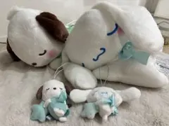 新品未使用　サンリオ　ポチャッコ シナモロール ぬいぐるみ　4点