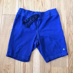 プチバトー ハーフパンツ 青色 無地 4ans/ 104cm