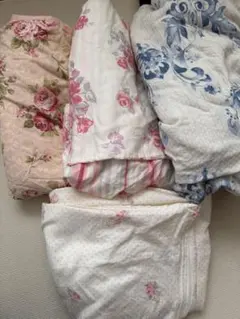 シングル！花柄・ドット柄掛け布団カバーセット