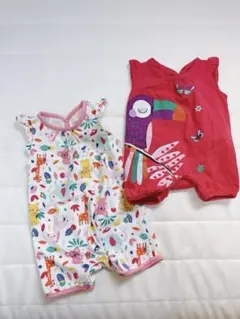 セット！Du Pareil au Même ロンパース2点セット 53cmのサムネイル