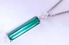 トルマリン　5.82ct　ペンダントトップ　ダイヤ0.15ct