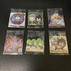 ドラゴンボール　ウエハース　シール　まとめ売り 6枚