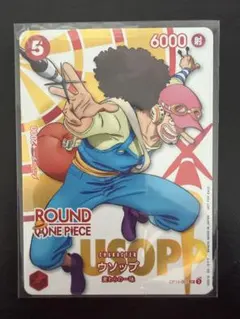 ラウンドワン限定◆ウソップ◆OP11-003◆プロモ◆ROUND1