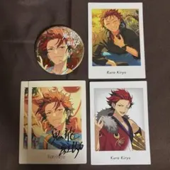 あんスタ　鬼龍紅郎　缶バッジ　ぱしゃっつ