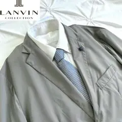 LANVIN 極薄 ナイロン テーラードジャケット ストレッチ リップストップのサムネイル
