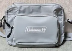 Coleman 2層式ショルダーバッグ グレー smart 2025年7月号付録