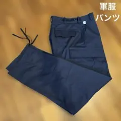 【新品未使用】軍服　ミリタリーパンツ　ブラック　カーゴパンツ S/R