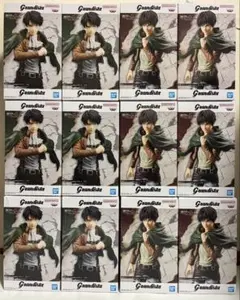 進撃の巨人 Grandista エレン・イェーガー リヴァイ フィギュア 12体