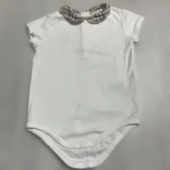 Burberry ホワイトロンパース 70