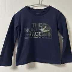 ノースフェイス　ロングスリーブシャツ　ネイビー