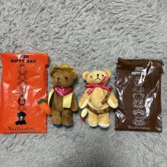 タリーズ福袋 テディセット 2026 TULLY'S COFFEE 巳　午