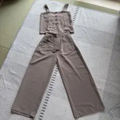 Anapgirl ベージュ セットアップ