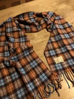 定番　　チェック柄マフラー