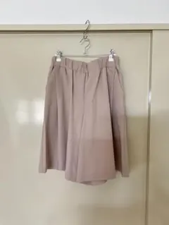 RETRO GIRL ピンクベージュ　キュロットパンツ　膝丈　Mサイズのサムネイル