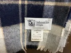 Johnstons of Elgin ウール100% マフラー チェック柄