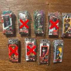 仮面ライダー ソフビパッケージチャーム チョコスナック シークレット 5個セット