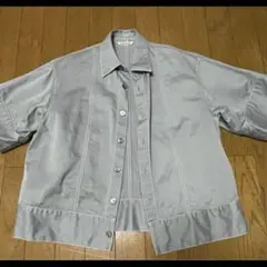 AURALEE グレー シャツ　サイズ1のサムネイル