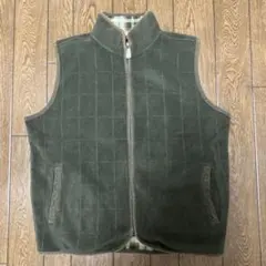 BOW Dept. フリースベスト M オリーブグリーン