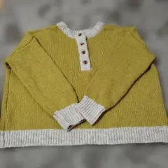 長袖ニットセーター