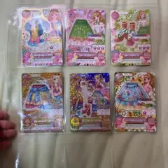 アイカツカード 6枚セット Aurora Fantasy リゾートキャンサー