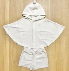 【2点セット】GELATO PIQUE ポンチョ ショートパンツ 80-90