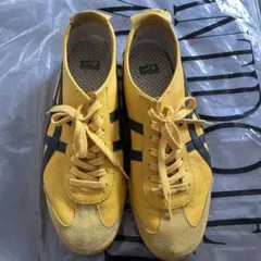 Onitsuka Tiger イエロー スニーカー