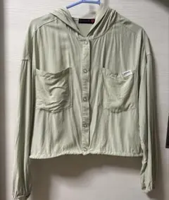 薄手のジャケット　緑　L