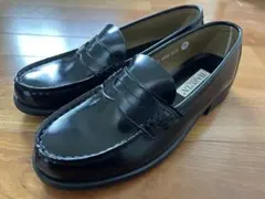 【美品】 HARUTA ローファー 黒25.5㎝