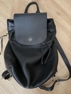 TORY BURCH ブラック レザー リュック