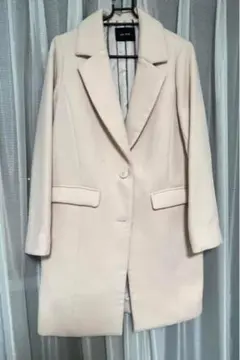 One way ライトピンク色　ロングコートのサムネイル