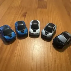 BMW i8 マグネット付き プルバックカー ミニカー 5台セット ノベルティ