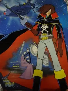 キャプテン ハーロック       販促非売品ポスター 貴重 レア 宇宙海賊キャプテン・ハーロック 販促用 ポスター B2