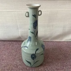 九谷焼　銀泉　花瓶