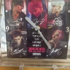 BIGBANG メンバーサイン入り アナログ時計