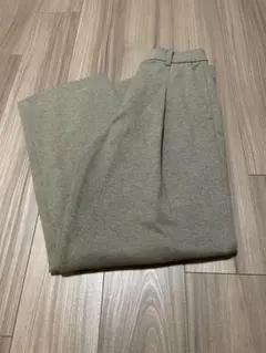 【完売品】UNIQLO ブラッシュドジャージーパンツ 2023 ベージュ M