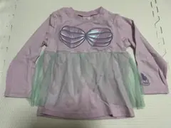ディズニープリンセス アリエル　長袖100cm