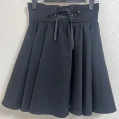 黒 膝上 スカート INGNI