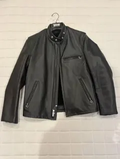 Schott レザーテーラードジャケット 36 USA製 ブラック 本革 Schott 698 ショット レザージャケット テーラード 36 本革 黒 - メルカリ