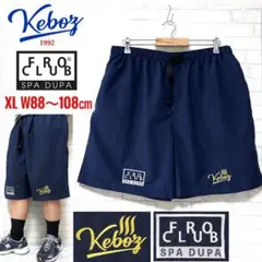 KEBOZ × FROCLUB ナイロンショーツ スイムショーツ 水陸両用 刺繍のサムネイル