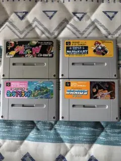 スーパーファミコン ゲームソフト 4本セット