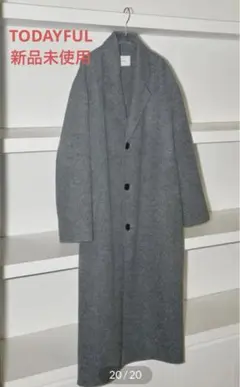 TODAYFUL 24AW新品　Wool Over Coatウールオーバーコート