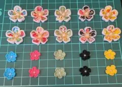No.421つまみ細工✤花パーツ