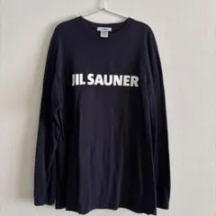 JIL SAUNER ネイビー 長袖Tシャツ XXL