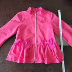 ピンク フリルジャケット 130cm