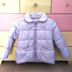 3can4onラベンダー中綿コート