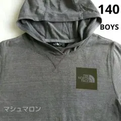 THENORTHFACE キッズ　バックプリント パーカー　カットソー　140