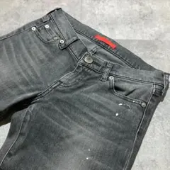 【RED CARD】レッドカード ペイント加工 ストレッチ スキニーデニムパンツ