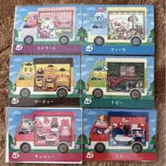 どうぶつの森 amiiboカード サンリオコラボ6枚セット　アミーボカード